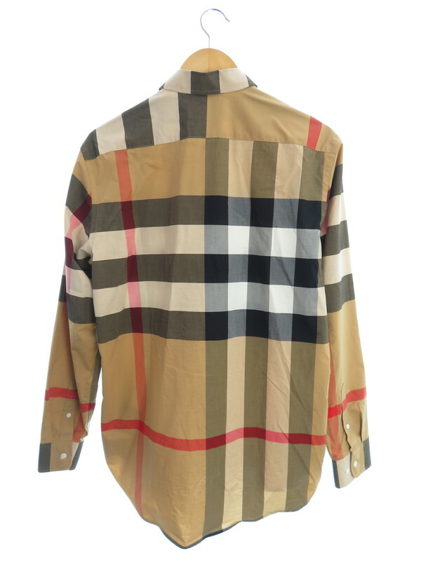 BURBERRY】【トップス】バーバリー『チェック柄 長袖シャツ sizeM