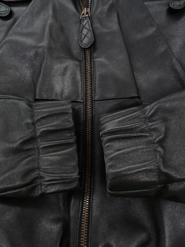 BOTTEGA VENETA】ボッテガヴェネタ『レザージャケット size44』メンズ