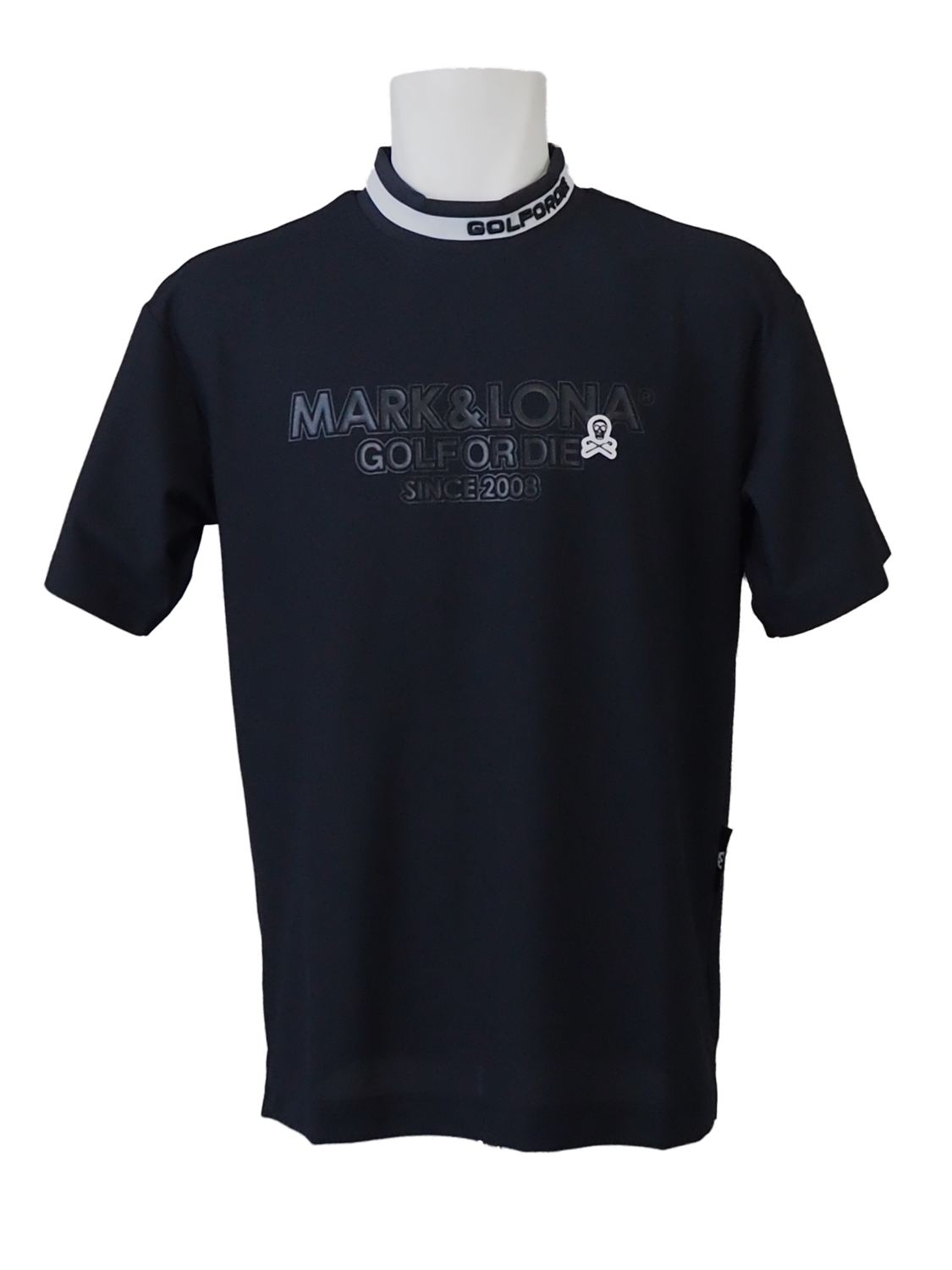 MARK&LONA - Nerve Mock Tee | モックネックシャツ | レッド | メンズ