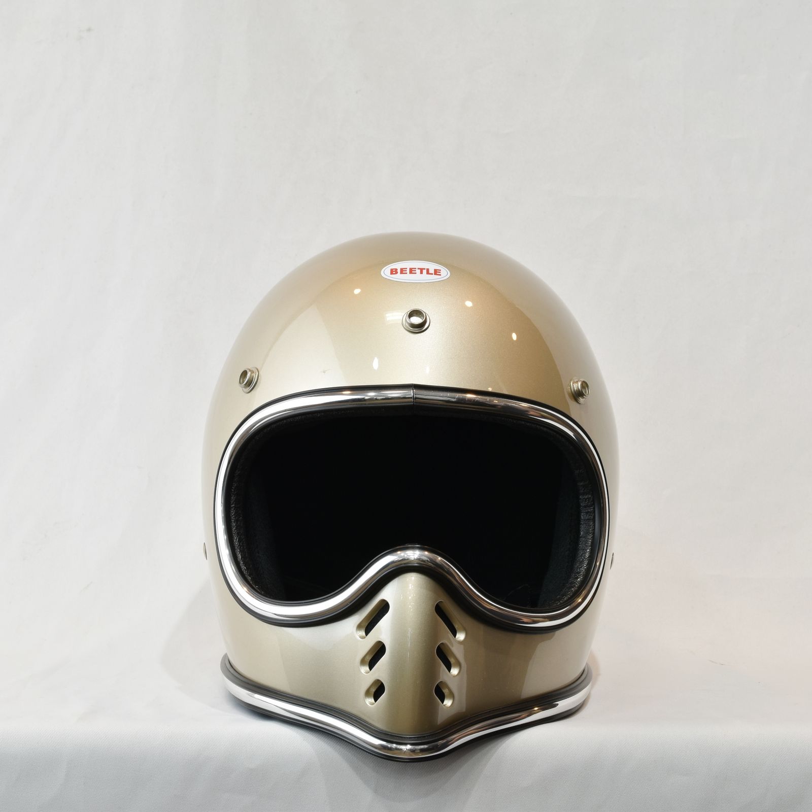 OCEAN BEETLE ジェットヘルメット シャンパンゴールド OCEAN