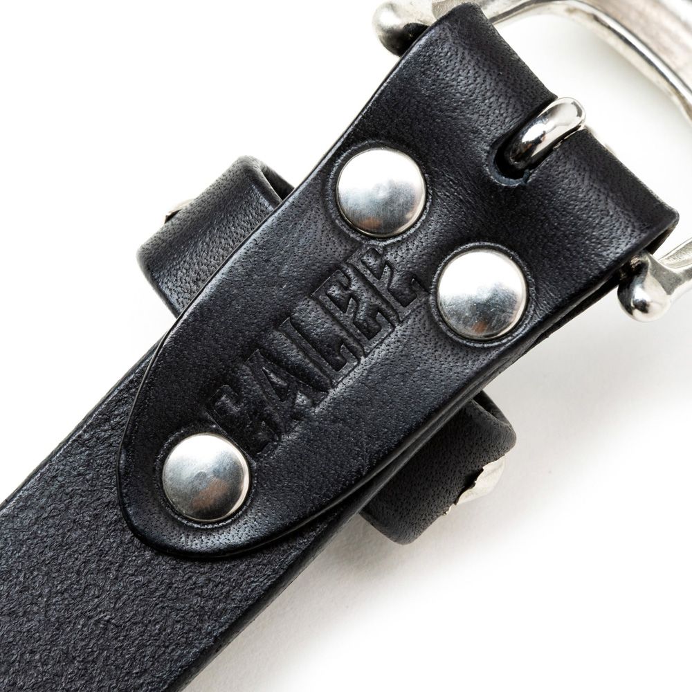 CALEE - STUDS LEATHER NARROW BELT ＜TYPE B＞ / スタッズ レザー