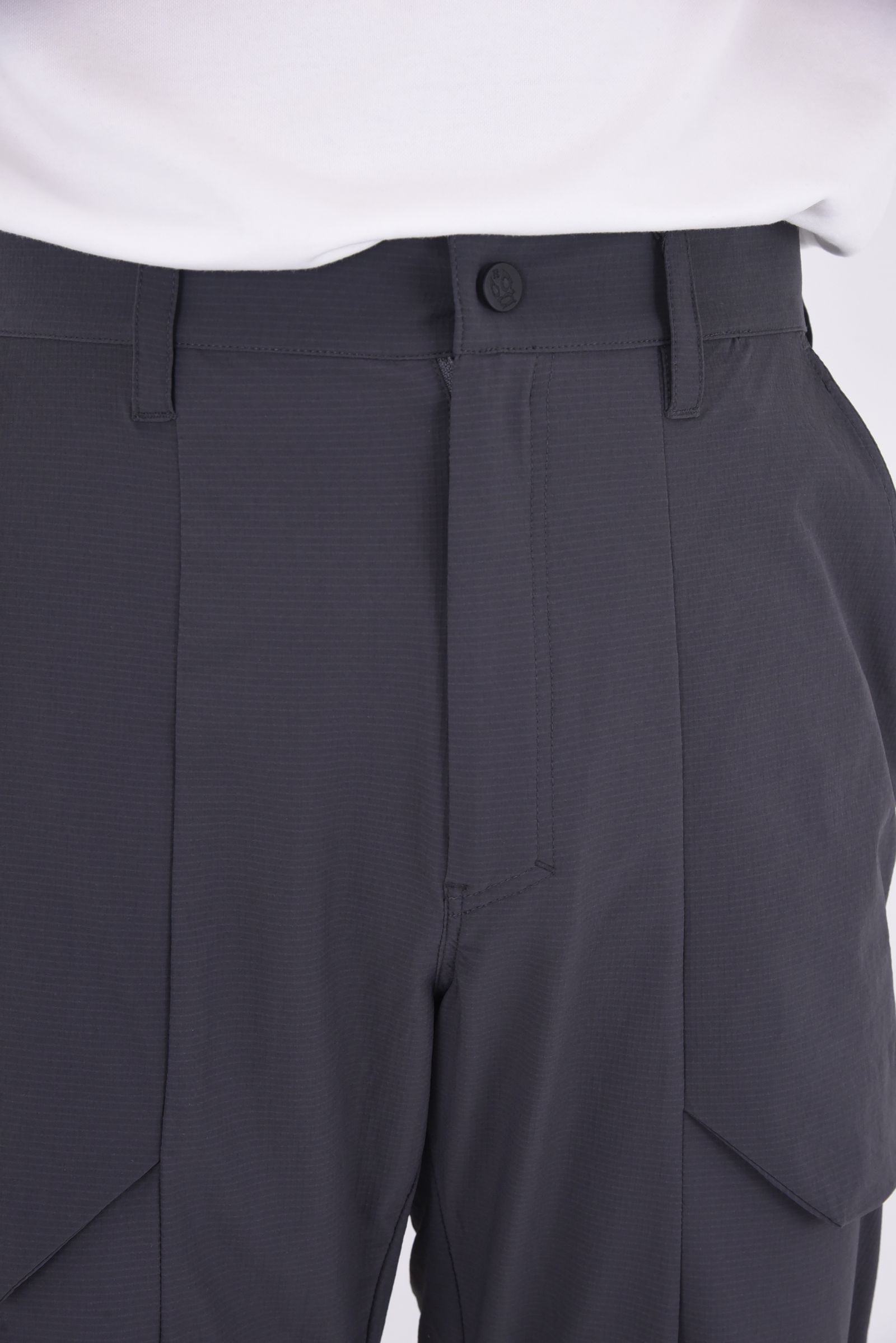 RUSSELUNO - 3D POCKET LONG PANTS / 3Dポケット ロングパンツ (グレー