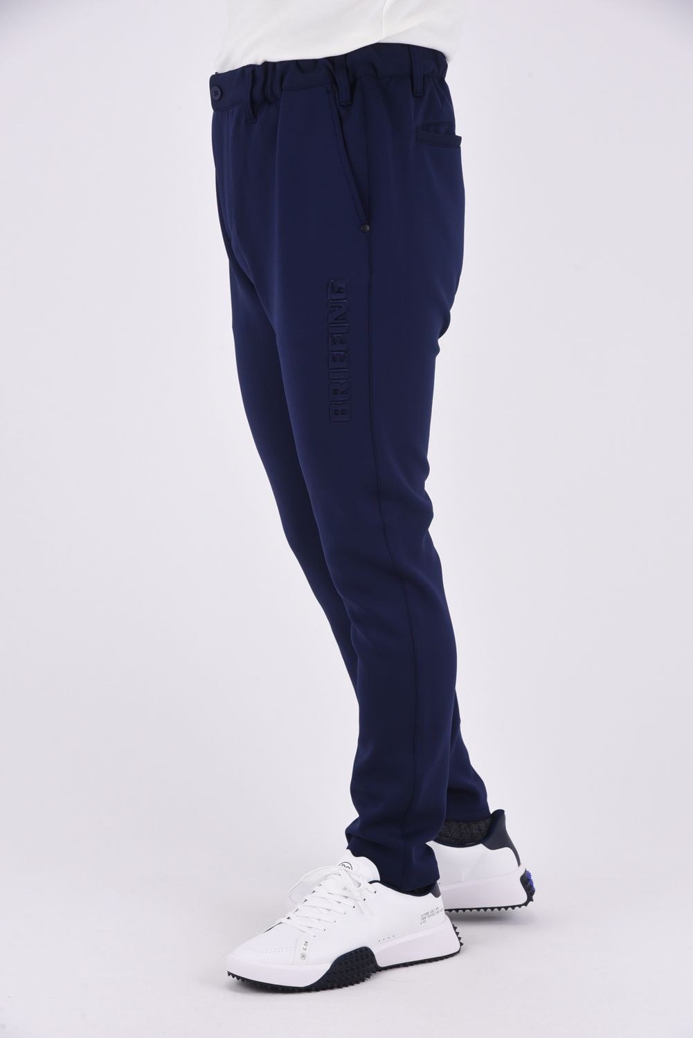 BRIEFING GOLF ベーシックパンツ Mサイズ ネイビー ストレッチ タグ付