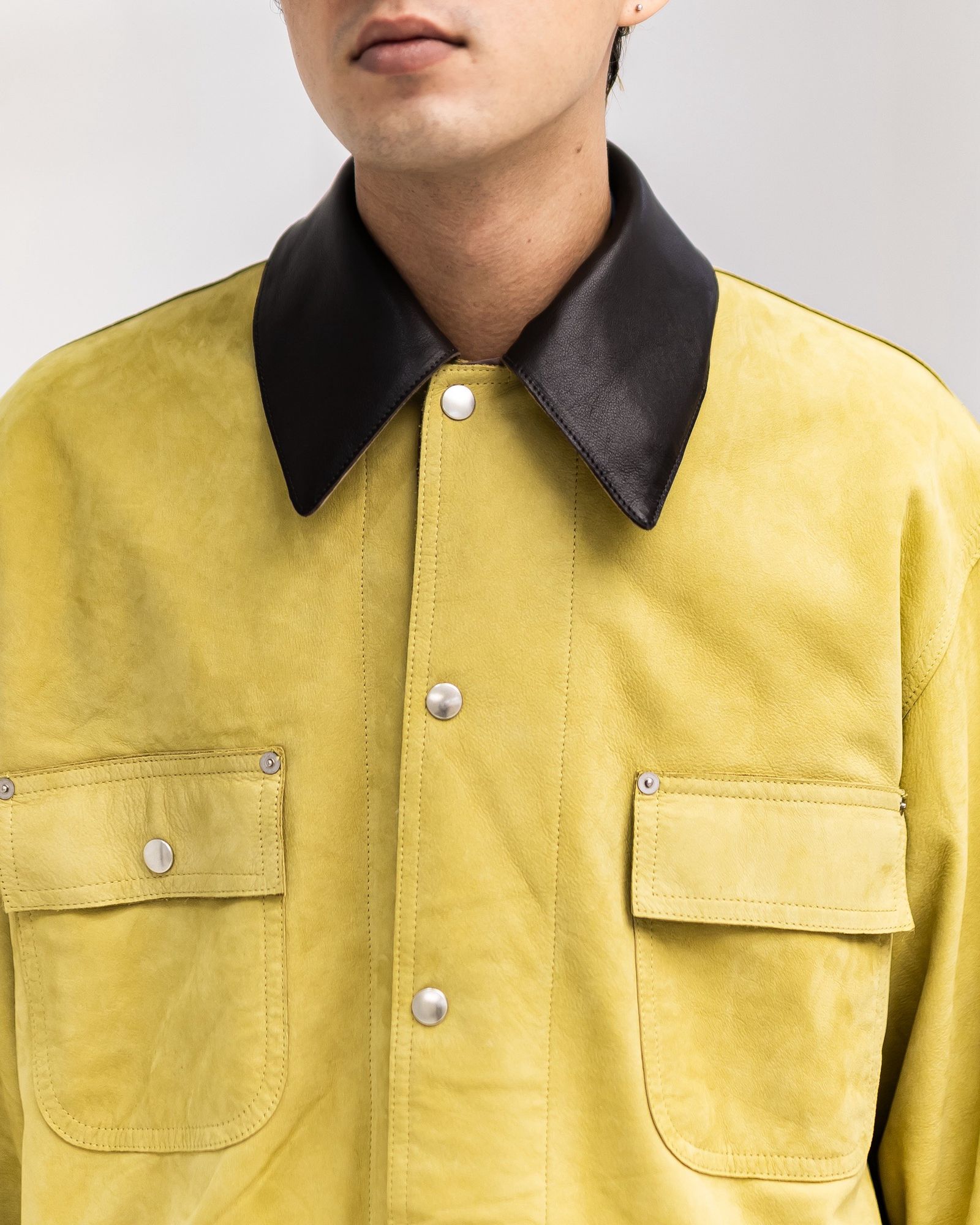 YOKE - ヨーク 25FW カバーオールNuback Leather Coverall Jacket