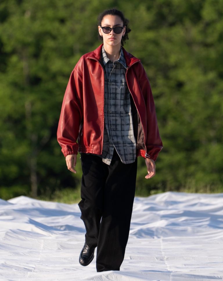 YOKE - YOKE 26SS レザージャケット Carf Leather Truck Jacket