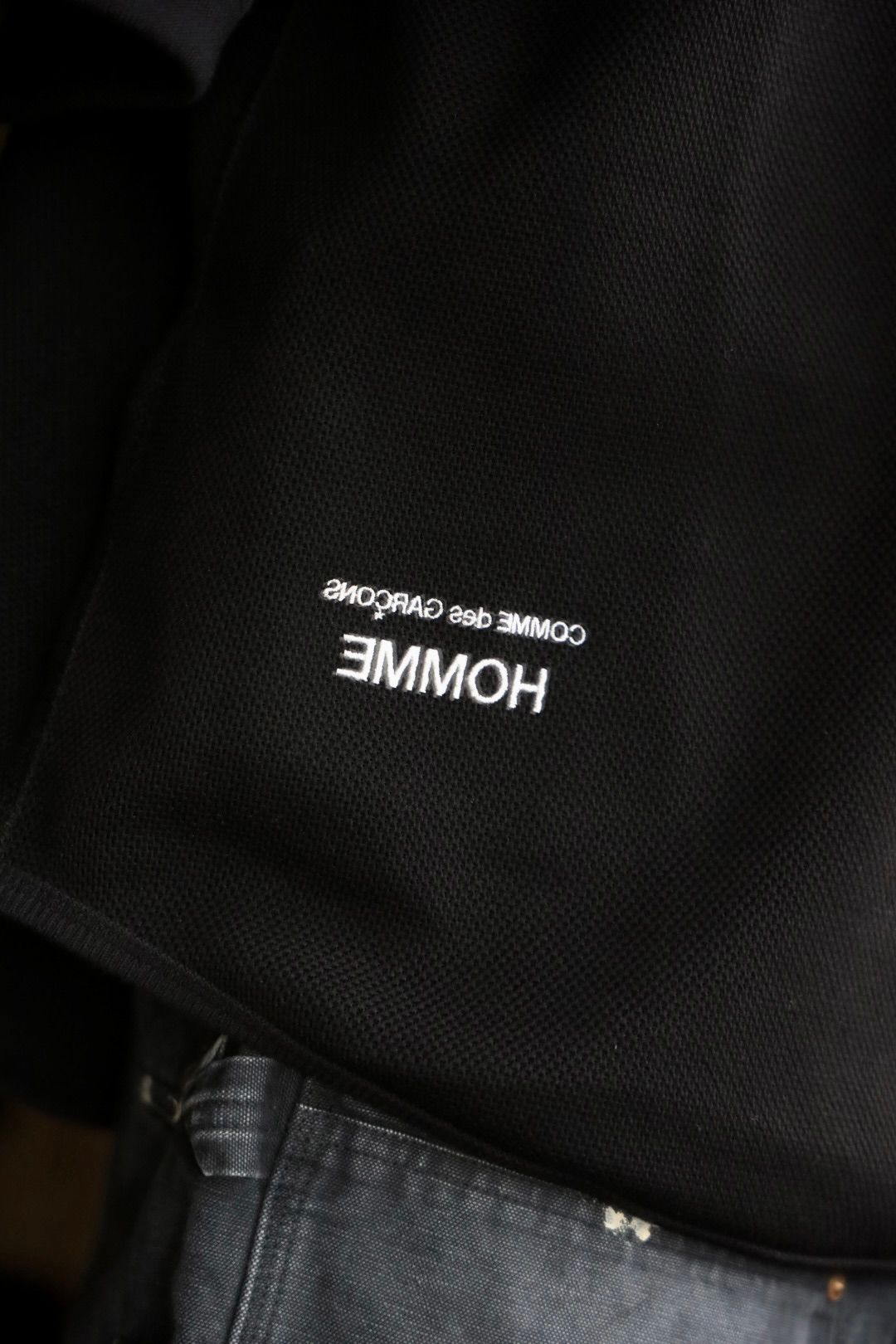 COMME des GARCONS HOMME - コムデギャルソンオム25SS 綿エステル