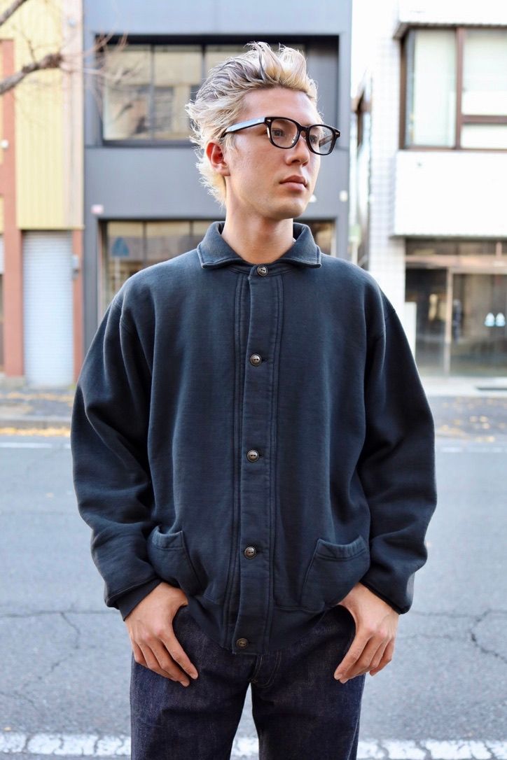 A.PRESSE Vintage Sweat Cardigan MARKスタイル | 7651 | MARK