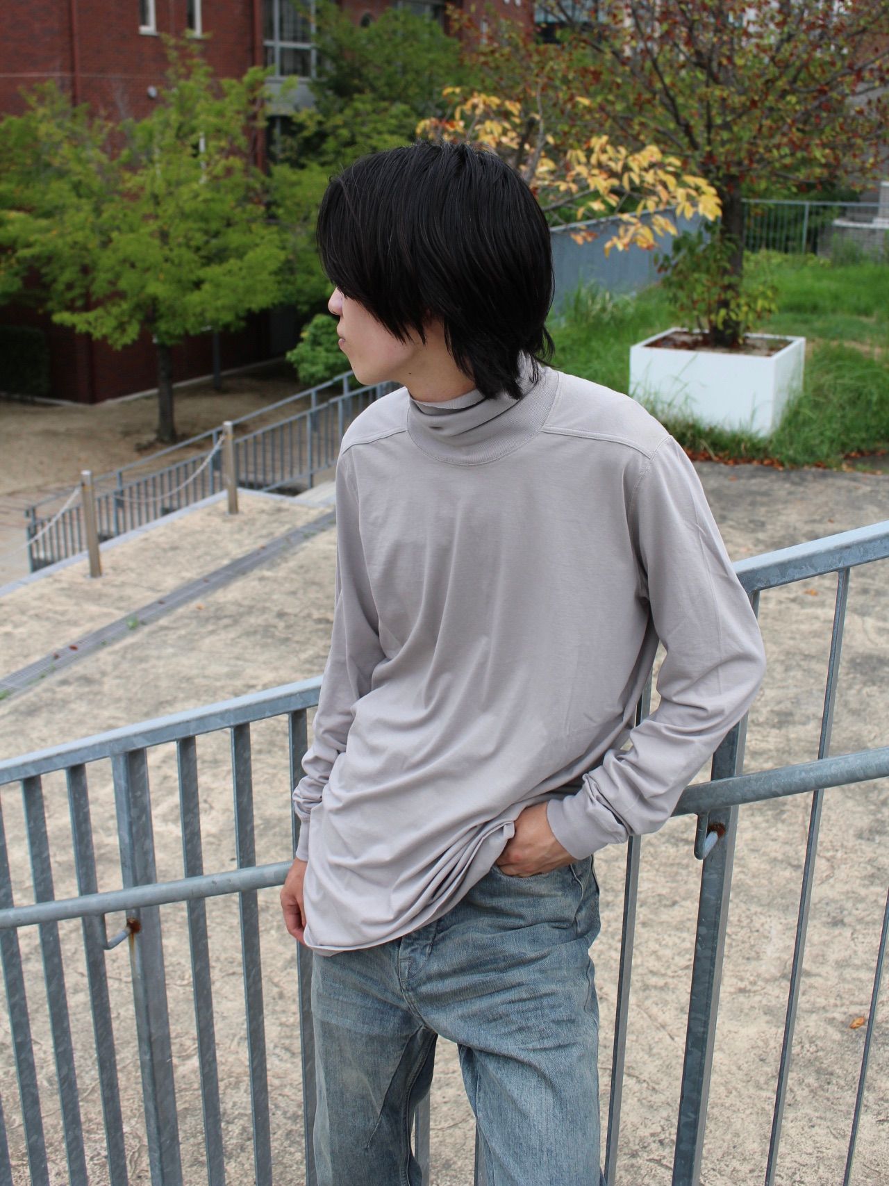 RICK OWENS - 【25AW】タートル カットソー サーフ 長袖 Tシャツ