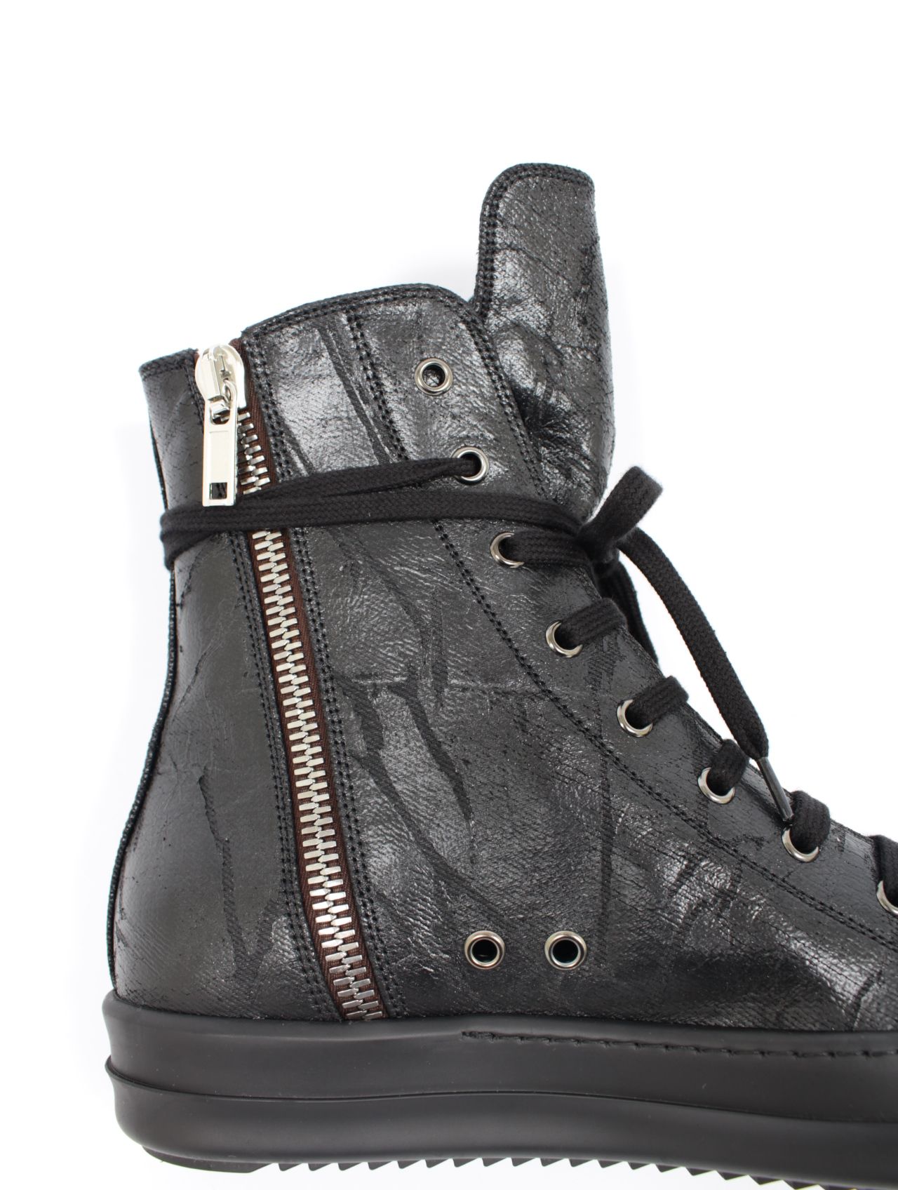 RICK OWENS DRKSHDW - 【25SS】 ハイカット スニーカー ラモーンズ