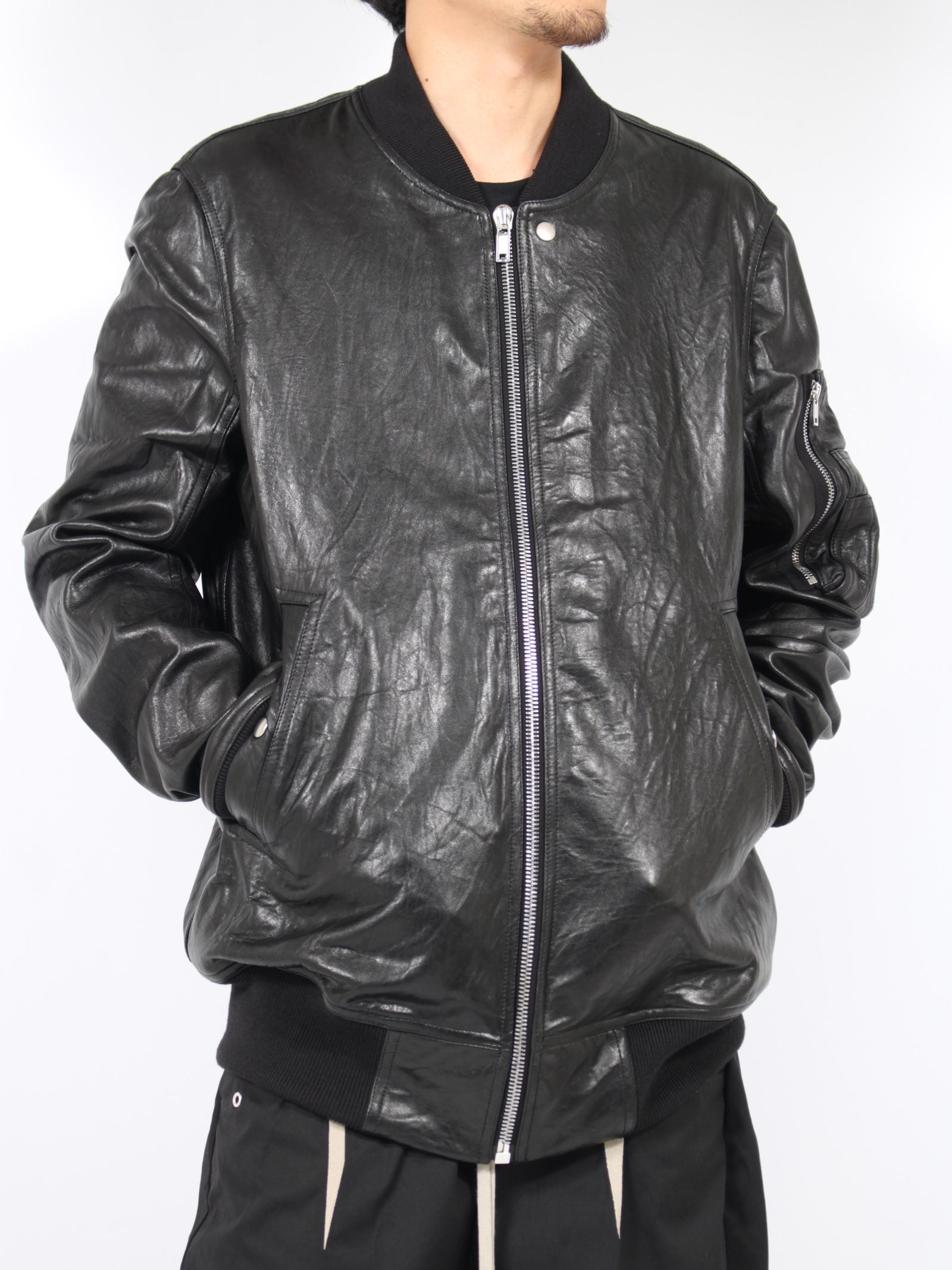 RICK OWENS - 【24AW】クラシック フライト ジャケット / CLASSIC