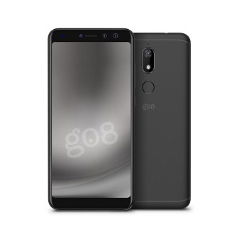 gooのスマホ g08 ブラック 「VIEWPRIME-BLACK」Android 7.1 5.7型