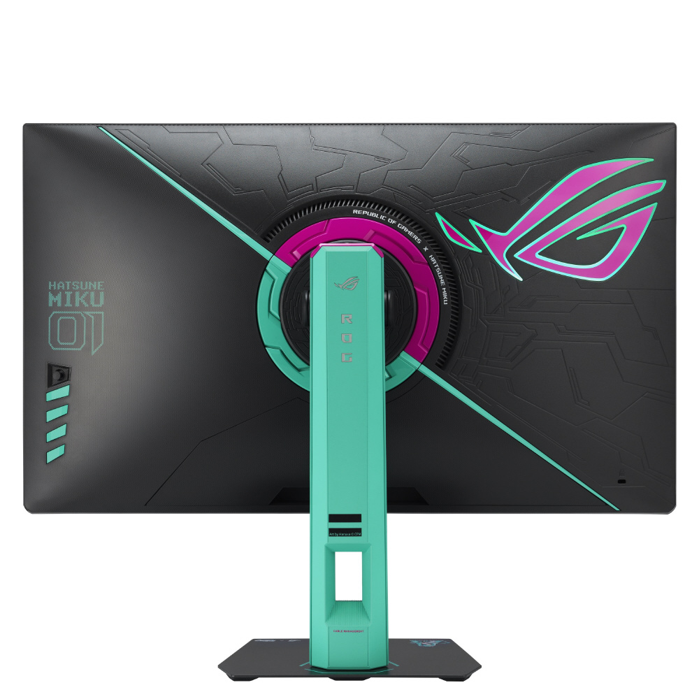 XG27ACMEG-G USB-C対応 ゲーミングモニター ROG Strix 初音ミク
