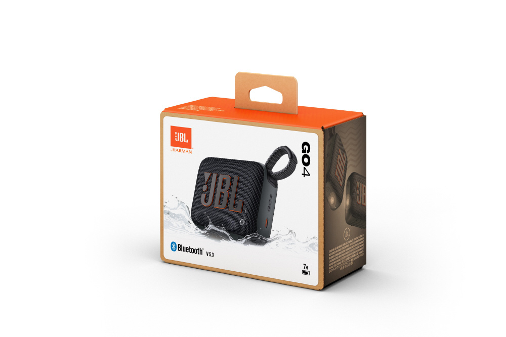 ブルートゥース スピーカー Black JBLGO4BLK ［防水 /Bluetooth対応
