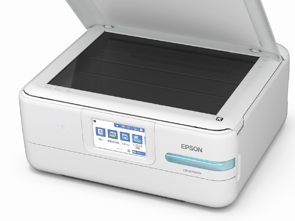 インクジェット複合機 エコタンク搭載モデル ホワイト EW-M754TW ［L判