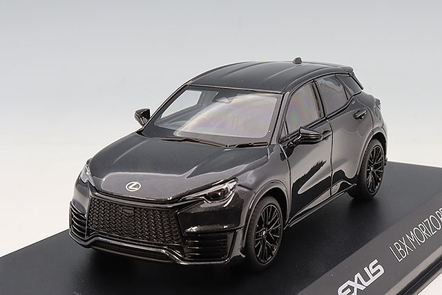京商 1/43 レクサス LBX MORIZO RR レッドスピネル/ブラック
