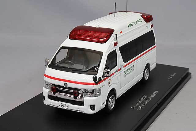 カーネル 1/43 トヨタ ハイメディック 2022 東京消防庁高規格救急車