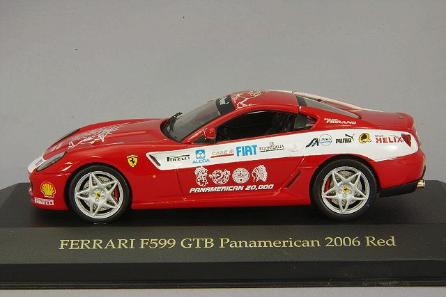 イクソ 1/43 フェラーリ 599 GTB フィオラノ 2006 パンアメリカン20000