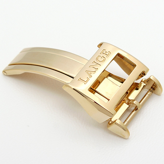 ランゲ＆ゾーネ(A LANGE&SOHNE) 純正Dバックル YG 18mm ディプロイ