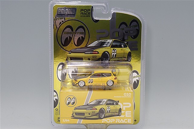 POP RACE x Enigma 1/64 パンデム シビック EG6 