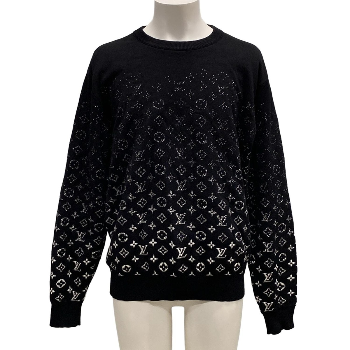 ルイヴィトン/セーター/黒×白/サイズ：Mの買取実績【ブランディア】