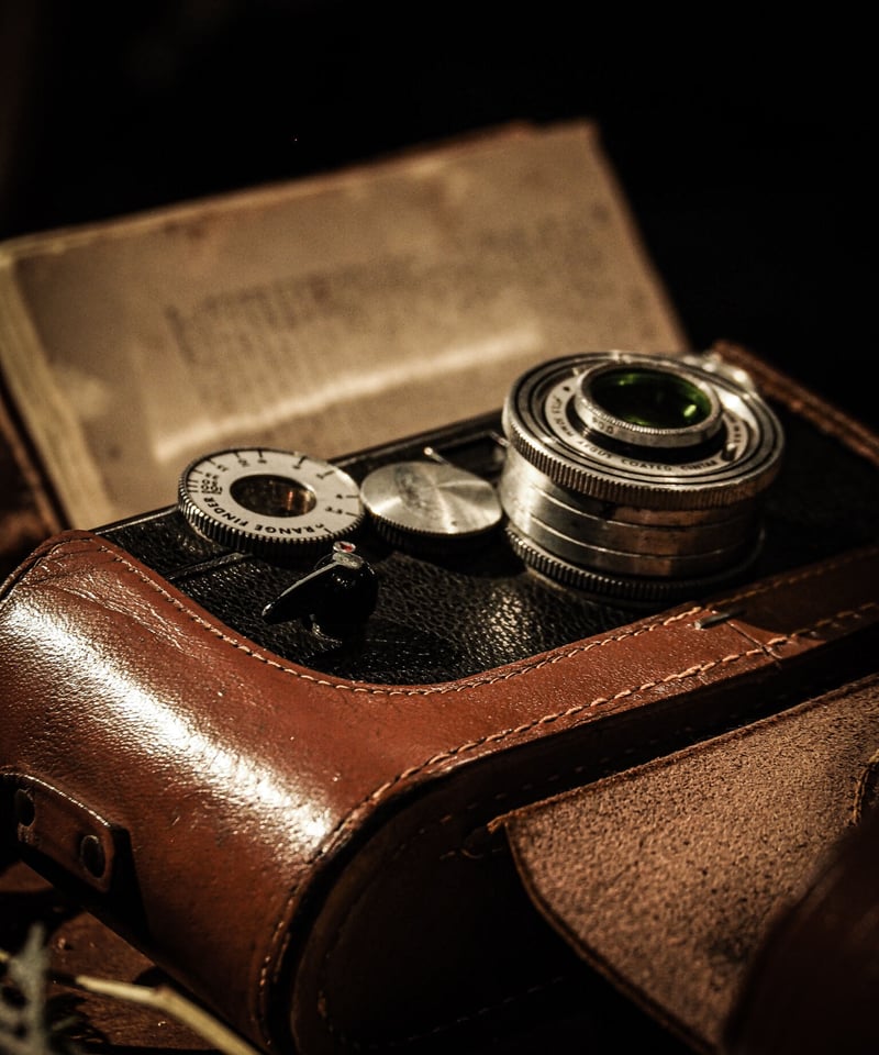 レザーケース付き Argus C3 from 1930's - 1960's [Film c
