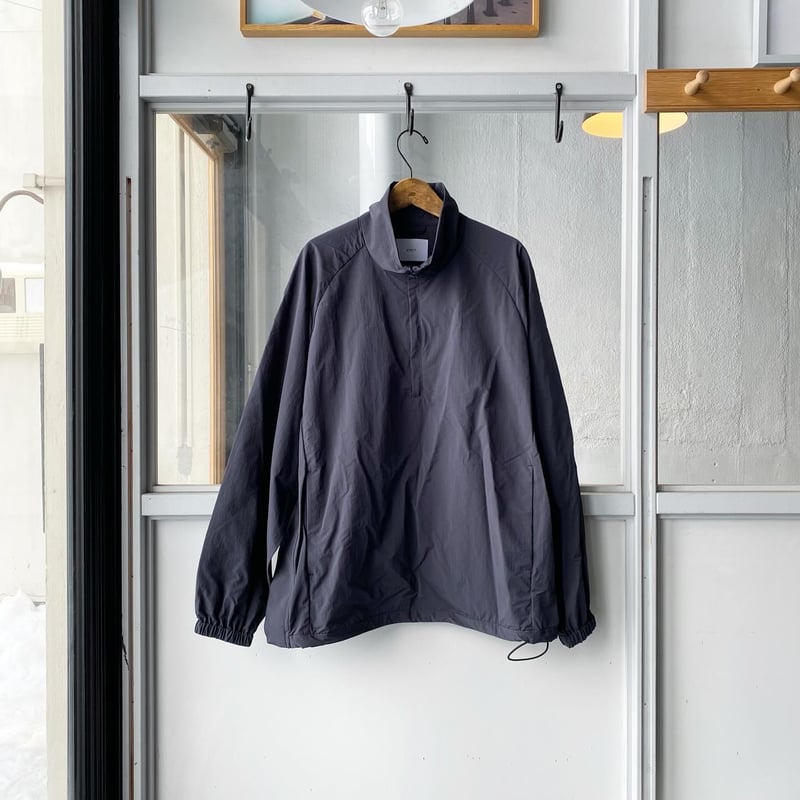 ssstein WINDPROOF NYLON HALF ZIP PULLOVER -