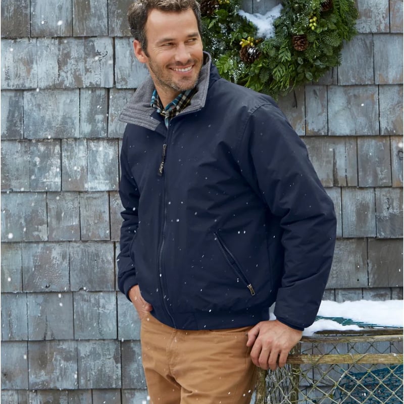 LLBean ウォームアップジャケット L.L.Bean（エルエルビーン） ブルゾン アウター ウォーム・アップ