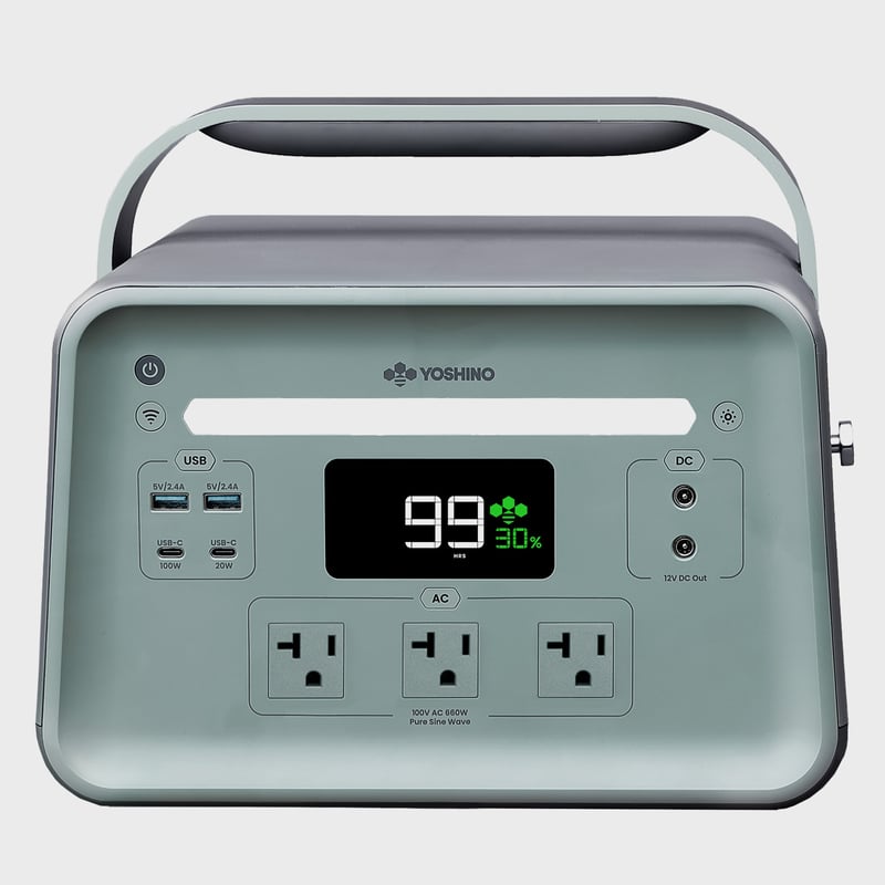 YOSHINO 固体電池 ポータブル電源 B600 | BOUSAI FARM-防災ファーム