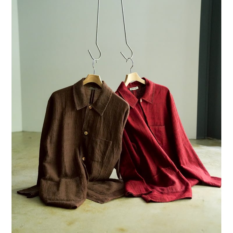 MAATEE&SONS GUPTA WOOL W FACE COVERALL | Muste