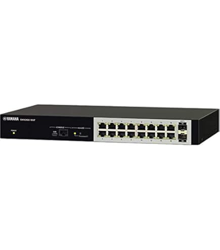 Amazon | ヤマハ スマート L2スイッチ SWX2210-16G | ヤマハ(YAMAHA