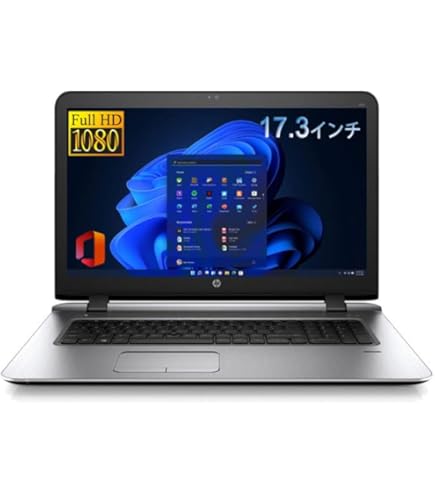 Amazon.co.jp: 【整備済み品】 17インチ大画面!!!【Win11搭載】HP