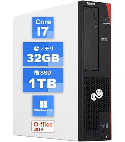 Amazon.co.jp: 【整備済み品】 富士通 Fujitsu Esprimo D7011/H