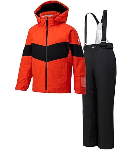 Amazon.co.jp: デサント（DESCENTE） スキーウェア キッズ 上下セット