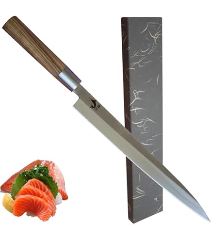 Amazon | 泉源兼光 INOXハンドル 和包丁 刺身 240mm 020AK5178 | 泉源