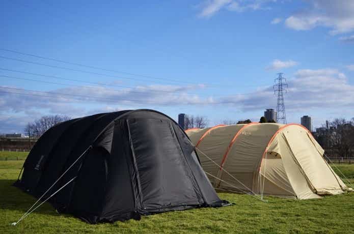 カマボコテント2ブラック「黒カマ」は本当に暑くない？秋冬には最適