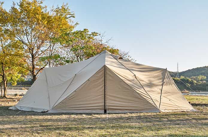 話題のサバティカルのあのテント。張ってみて分かった本当のコト