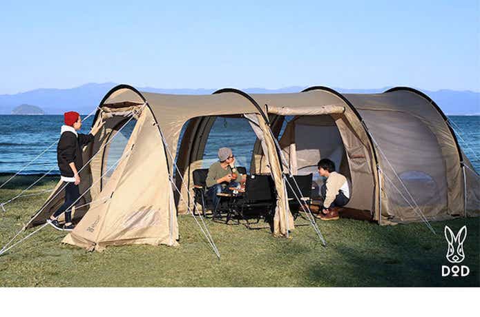 カマボコテント3M（タン） かまぼこテント3m - TENT MONSTER RENTAL