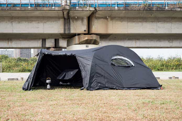 ツーリング仕様で2ルーム！？ワークマン「耐久撥水ツーリング