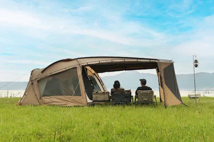 ドームテントとトンネル型が融合!?】ラーテルワークス最新モデル