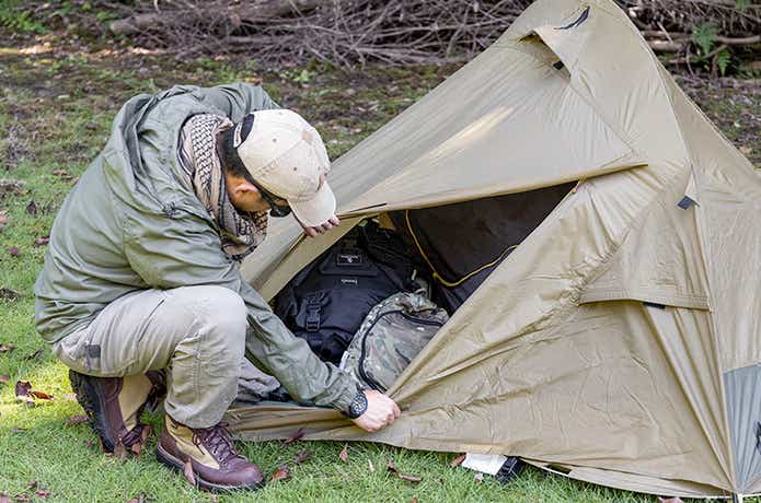 米軍特殊部隊も御用達！日本上陸した「CATOMA」のポップアップテント