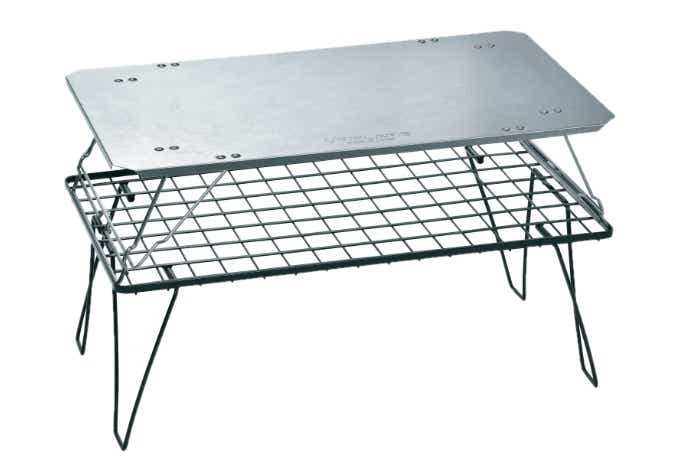 単体でも自立！】ユニフレーム待望の新作！名作フィールドラックを“2段