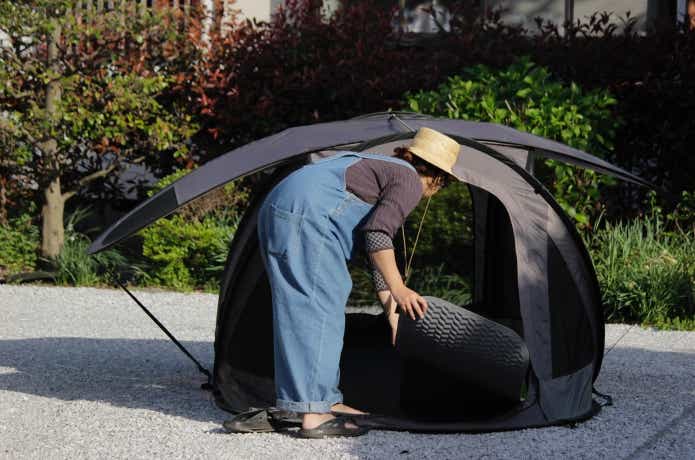 これポップアップテント！？ラーテルワークスの「SCHILD（シルト）」が