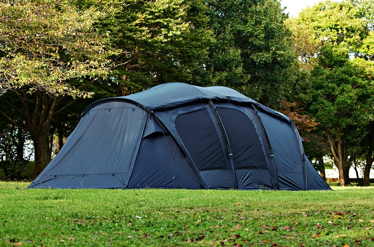 ほぼタープじゃん」2ルームなのに“涼しい開放感も味わえる”名テントが