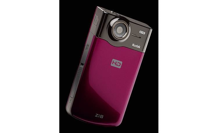 Kodak Zi8 (Raspberry) HD pocket video camera (Raspberry) at