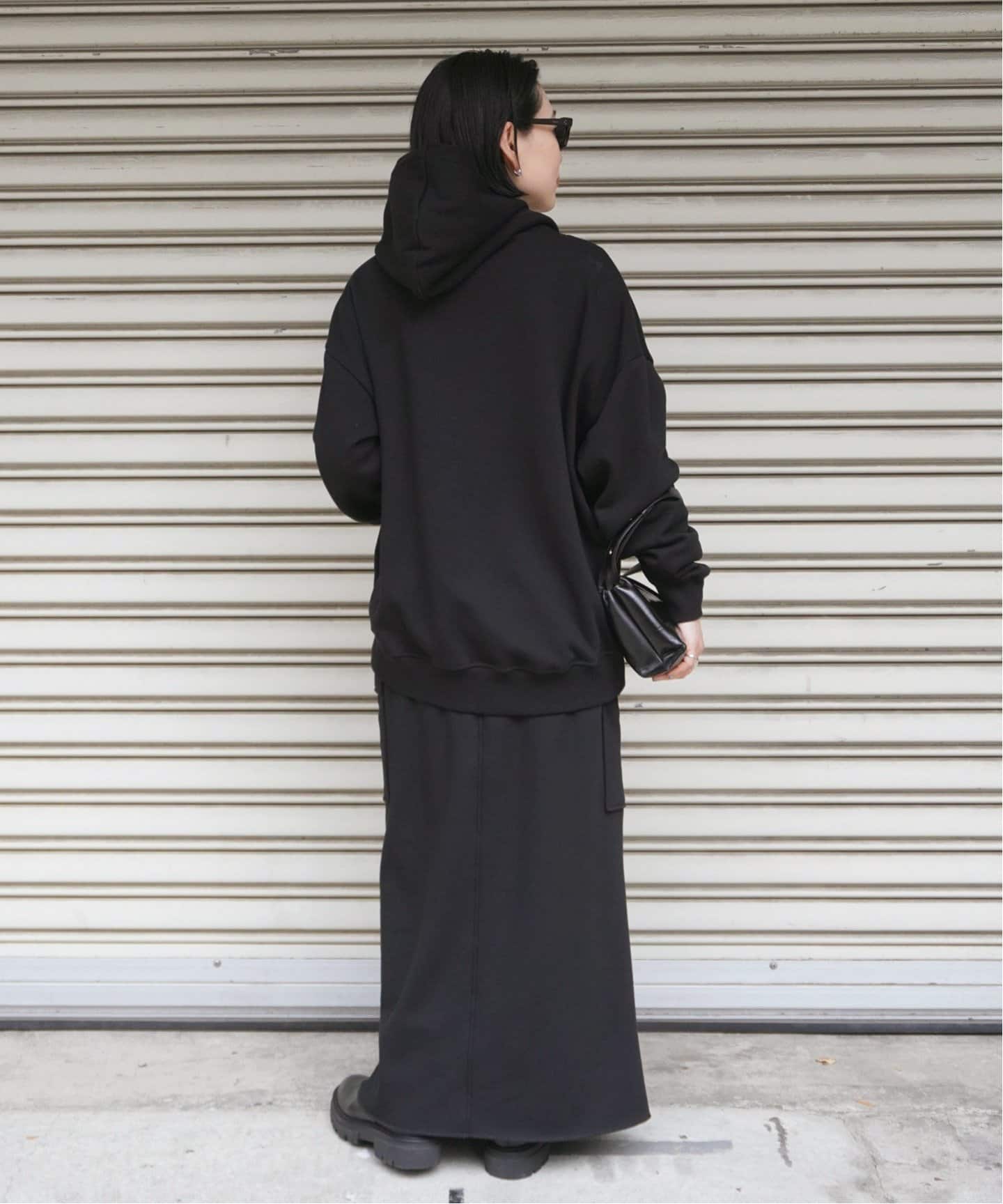 ウォームスウェットカーゴスカート（ロング・マキシ丈スカート）｜AP