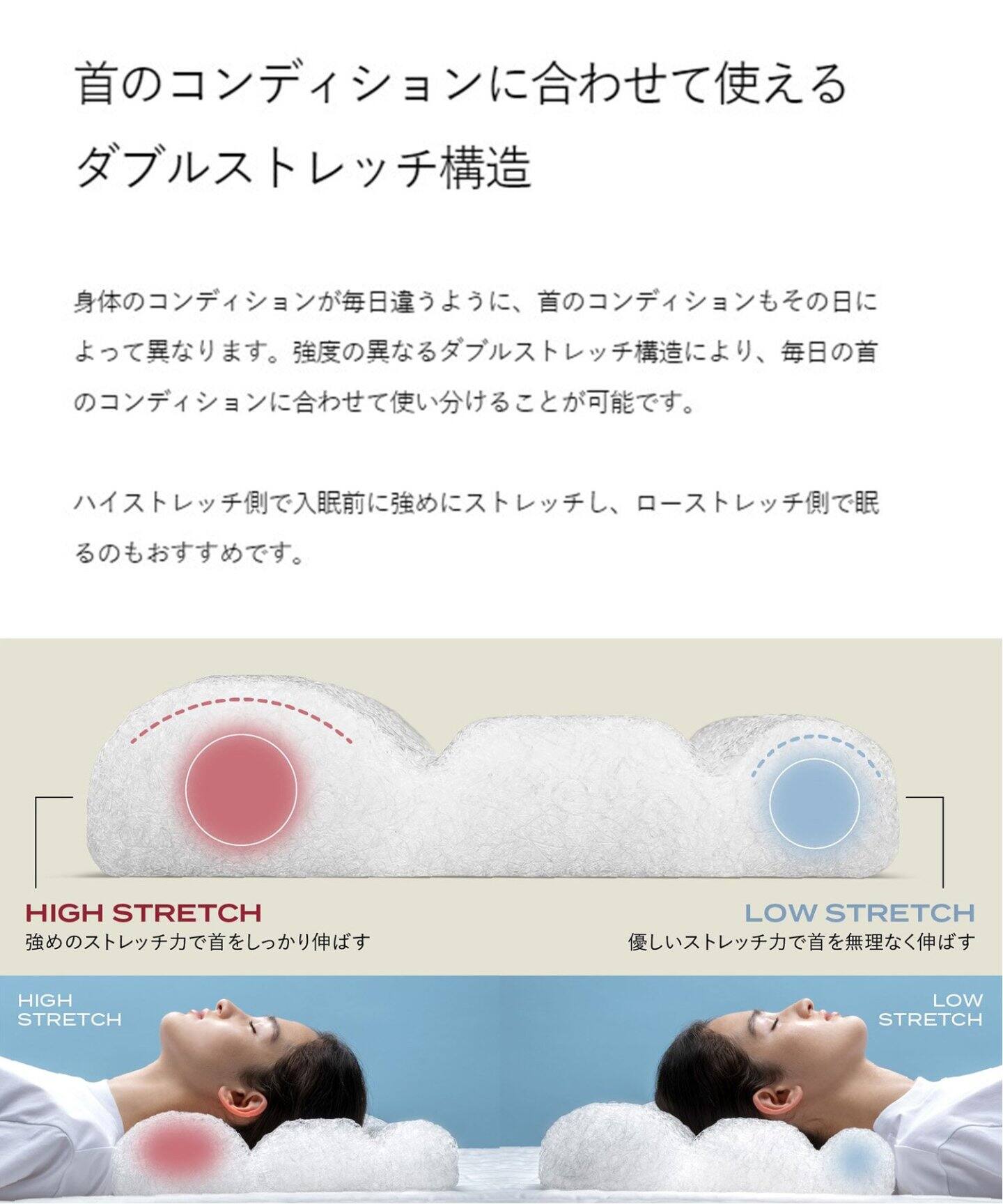 BRAIN SLEEP/ブレインスリープ】NECKCONDITIONING 枕 本体のみ