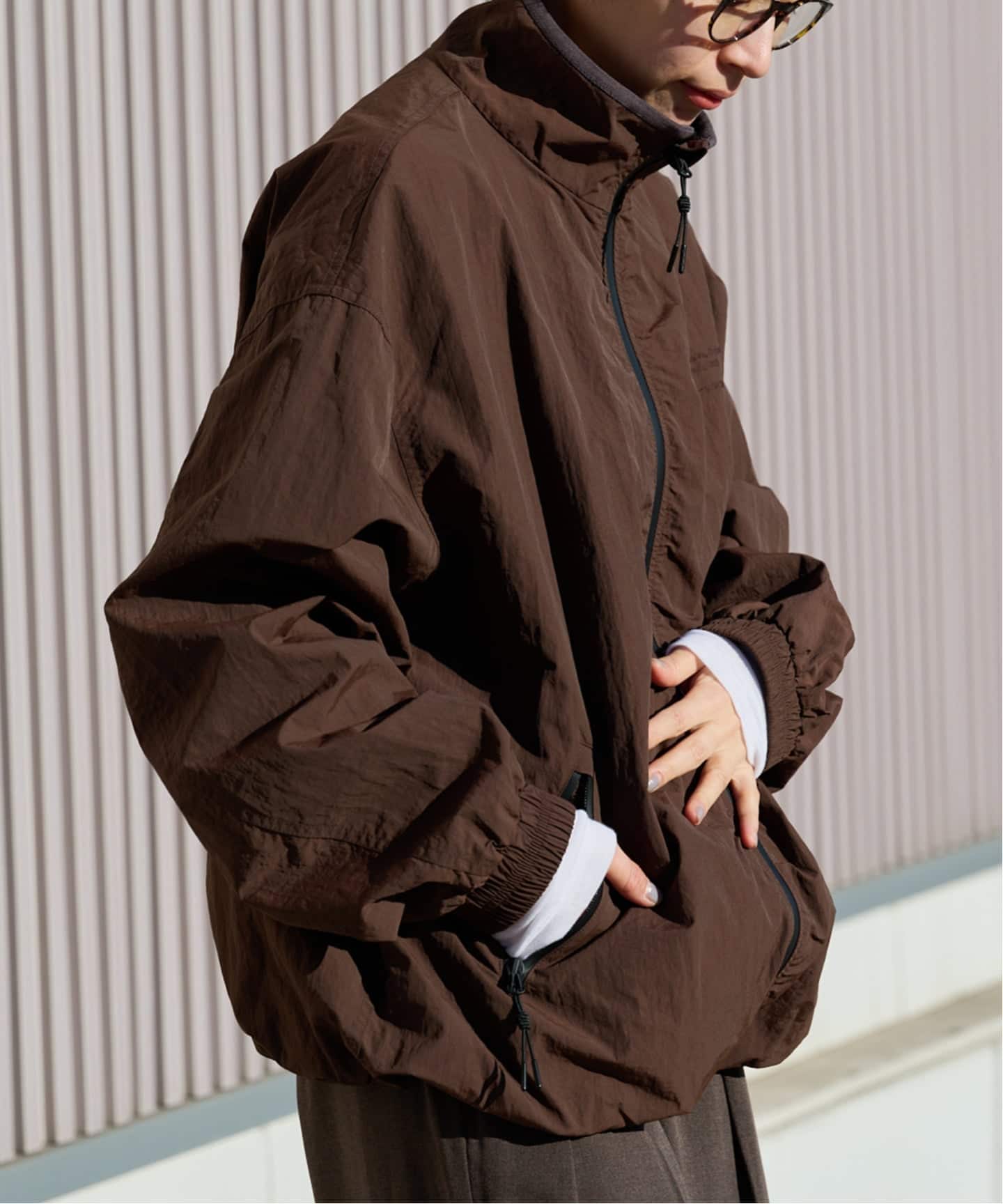 TODAYFUL Useful Zip Blouzon（ナイロンジャケット）｜BOICE FROM