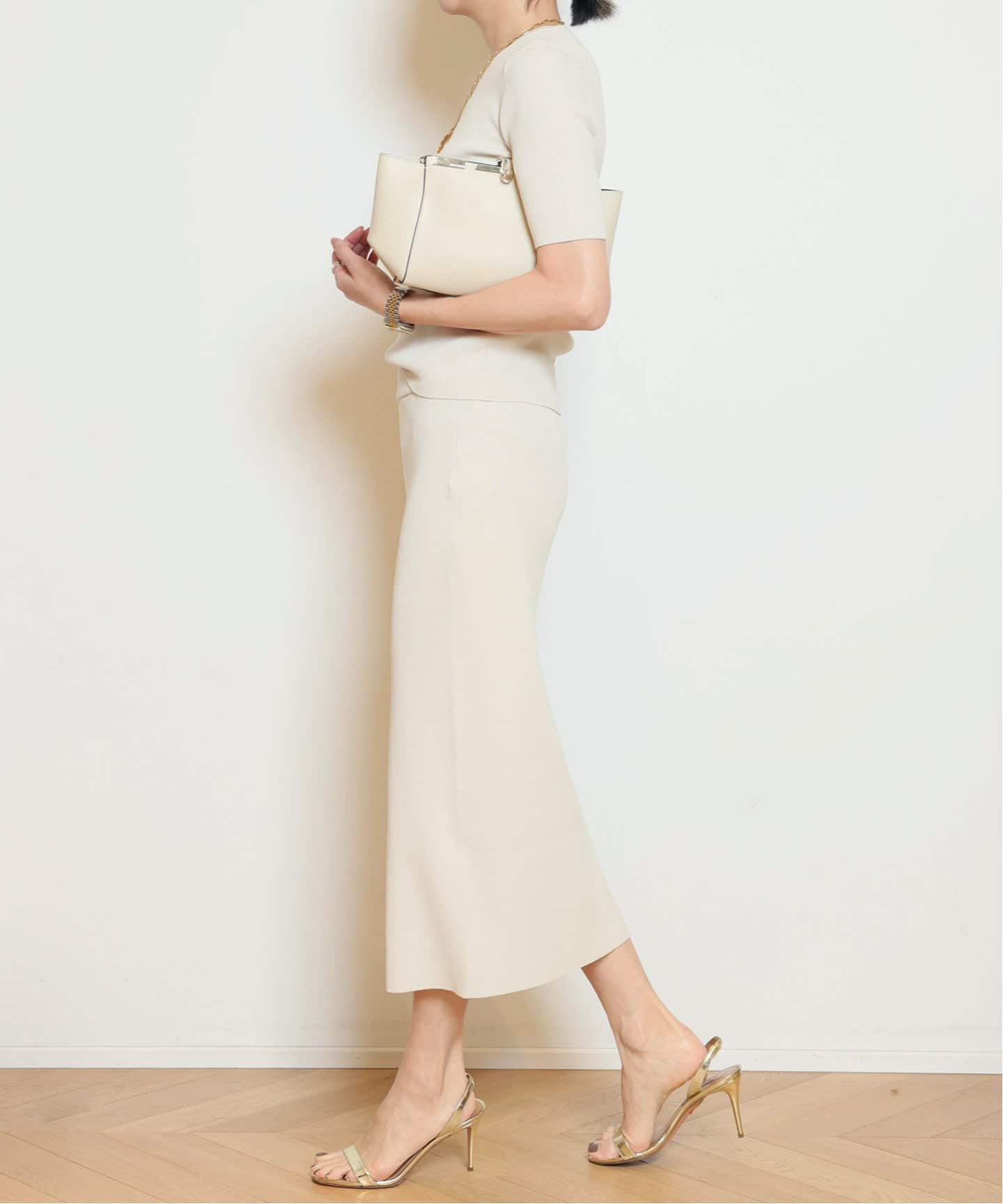 DINER B RIB クルーネックプルオーバー（ニット／セーター）｜MUSE de