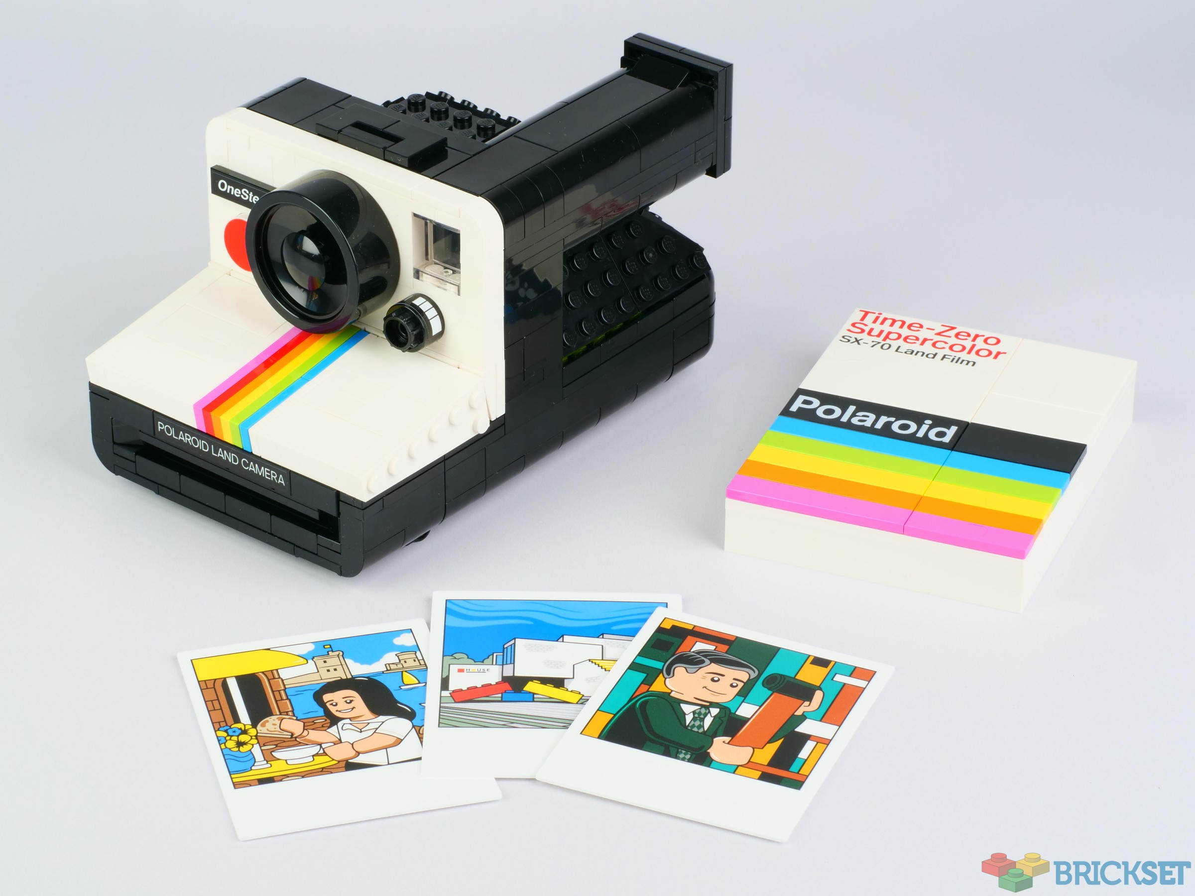 LEGO Ideas 21345 Polaroid OneStep Camera review | Brickset