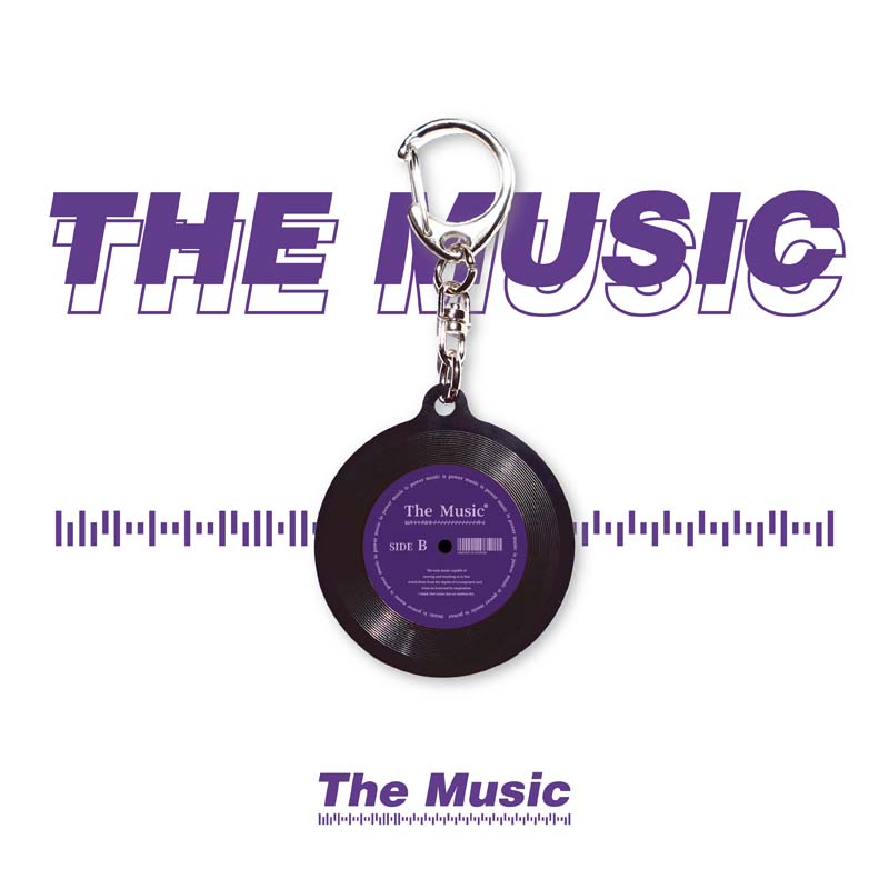 ミュージックキーホルダー【ver2.0】パープル（Purple）【【公式】The